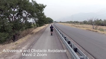 Mavic 2 Zoom Active Track 2.0 Obstacle Avoidance Test