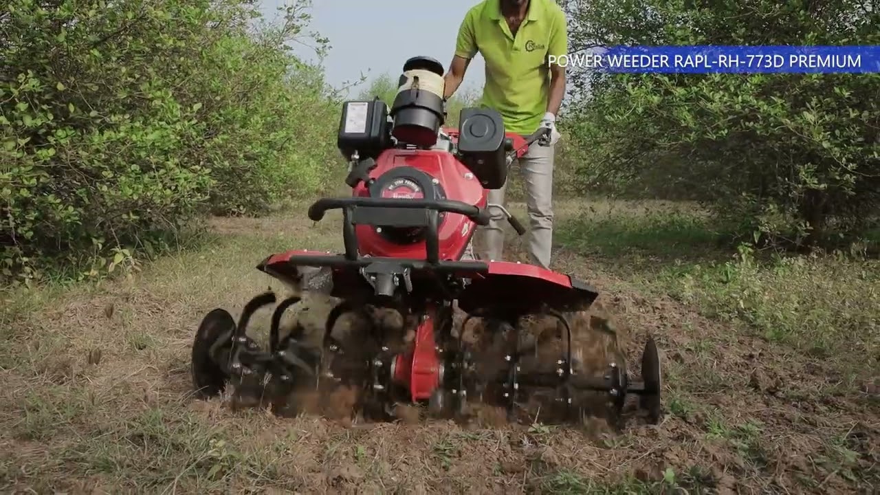 Really Power Weeder | RAPL-RH-773D PREMIUM | 7 HP Power Weeder | Petrol Power Weeder