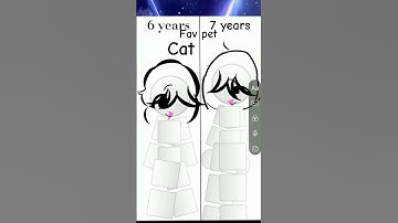 Thumbnail of me 6 years vs 7 years vs 9 yearsl #song #lyrics #mashup #duet #roblox #treasure