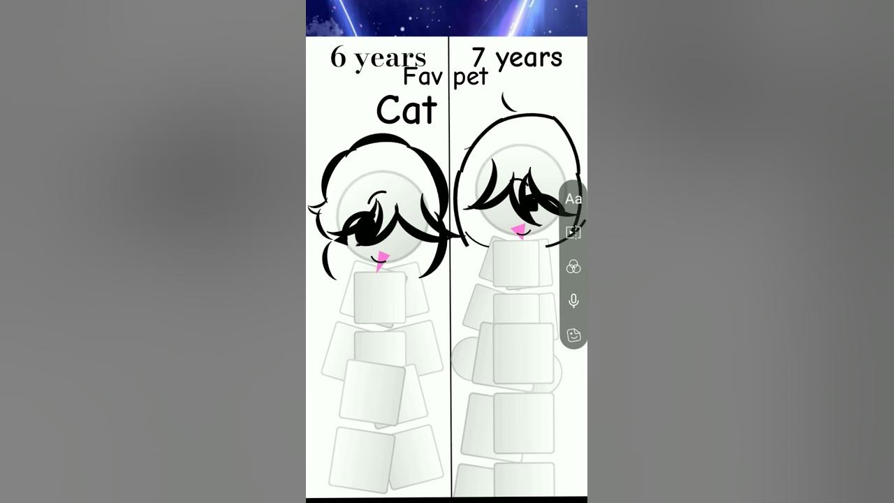 me 6 years vs 7 years vs 9 yearsl #song #lyrics #mashup #duet #roblox #treasure