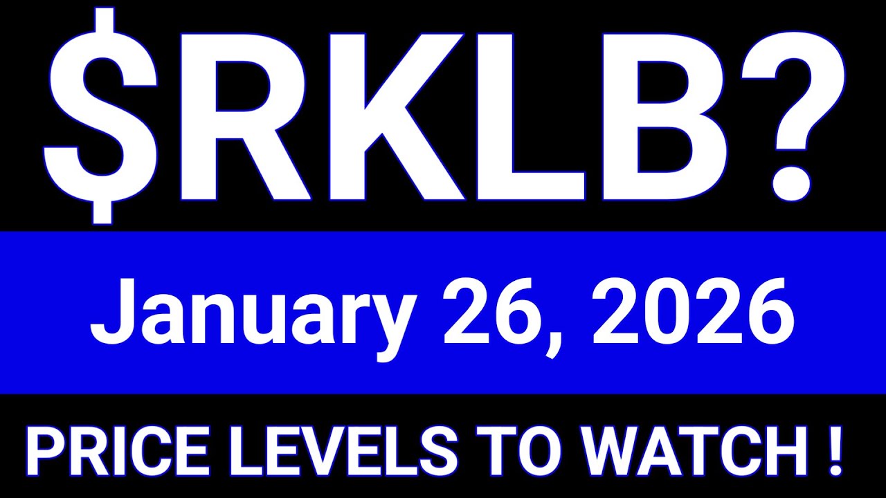 RKLB Stock (Rocket Lab USA, Inc.) RKLB Stock Technical Analysis | January 26, 2026 