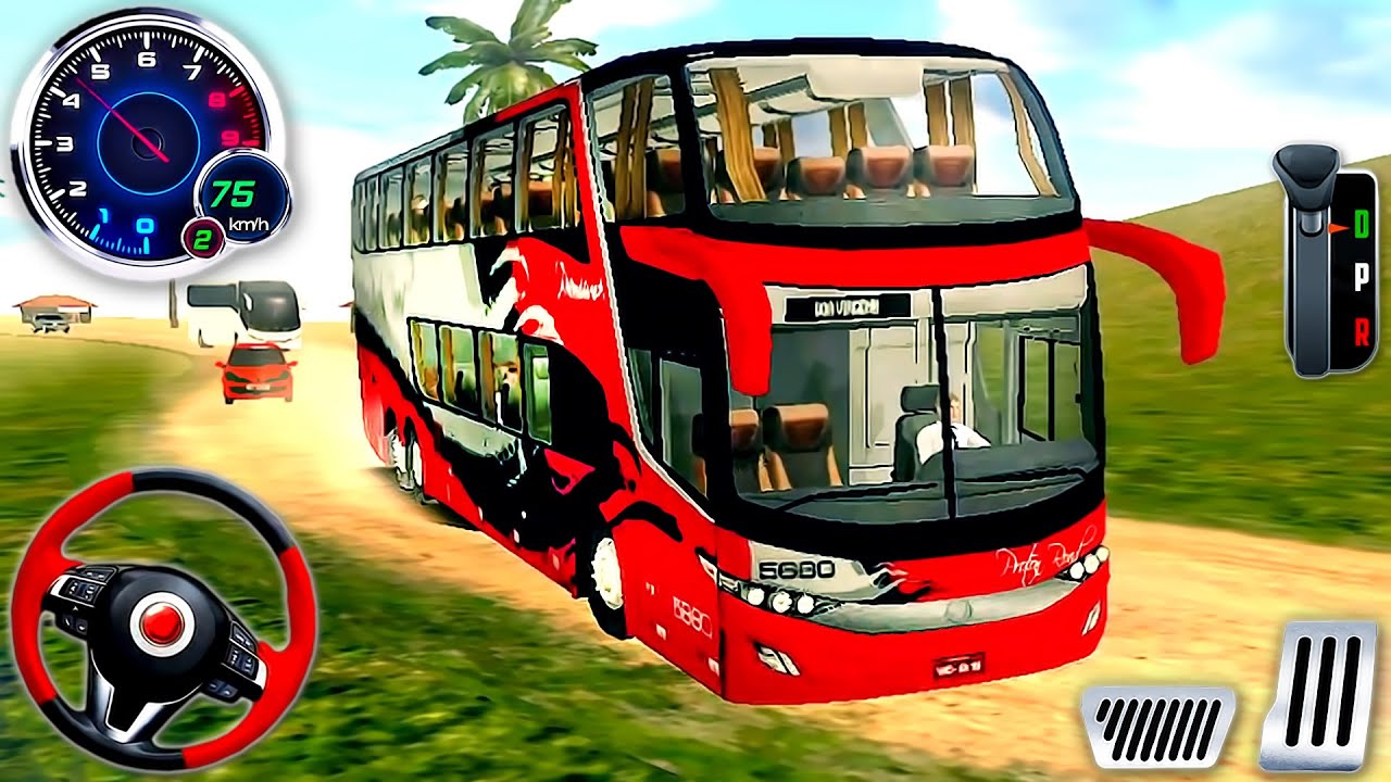 Brazil Bus Hilly Driving - Proton Bus Simulator Road - Android GamePlay ...