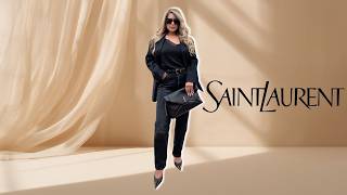 Saint Laurent Fall 2026 How to Style Curate a Signature Saint Laurent Look Luxury Shopping Vlog