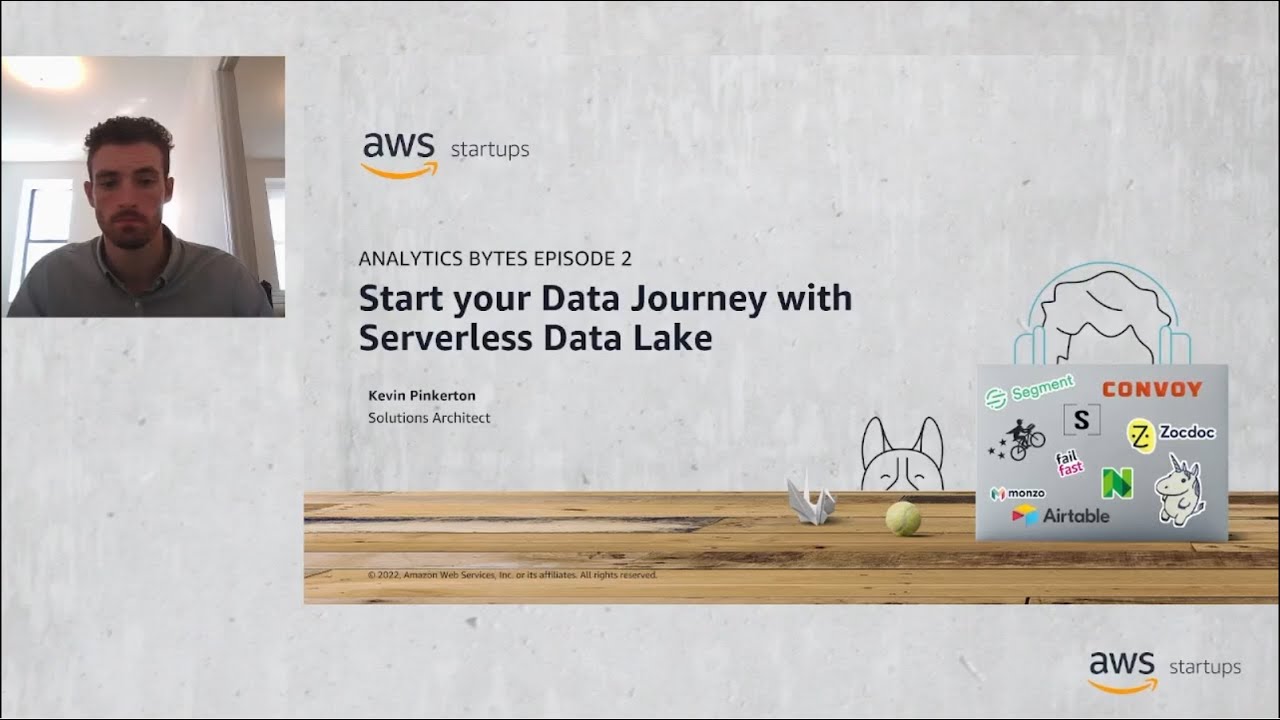 AWS Analytics Bytes: Start your data journey with Serverless data lake ...
