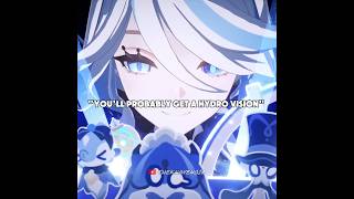 IF I HAVE A VISION IT WOULD BE #genshinimpact #genshin