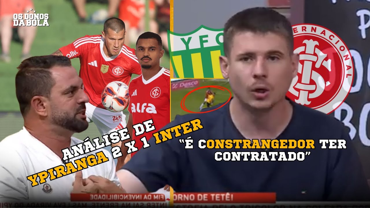 ANÁLISE COMPLETA de YPIRANGA 2 X 1 INTER! | 