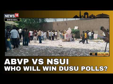 DUSU Elections 2026: 2.75 Lakh Students Vote At Delhi University | Who Will Win: ABVP Vs NSUI? |N18V