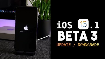 How To Upgrade / Downgrade To iOS 15.1 Beta 3 - Easy Keep All Data