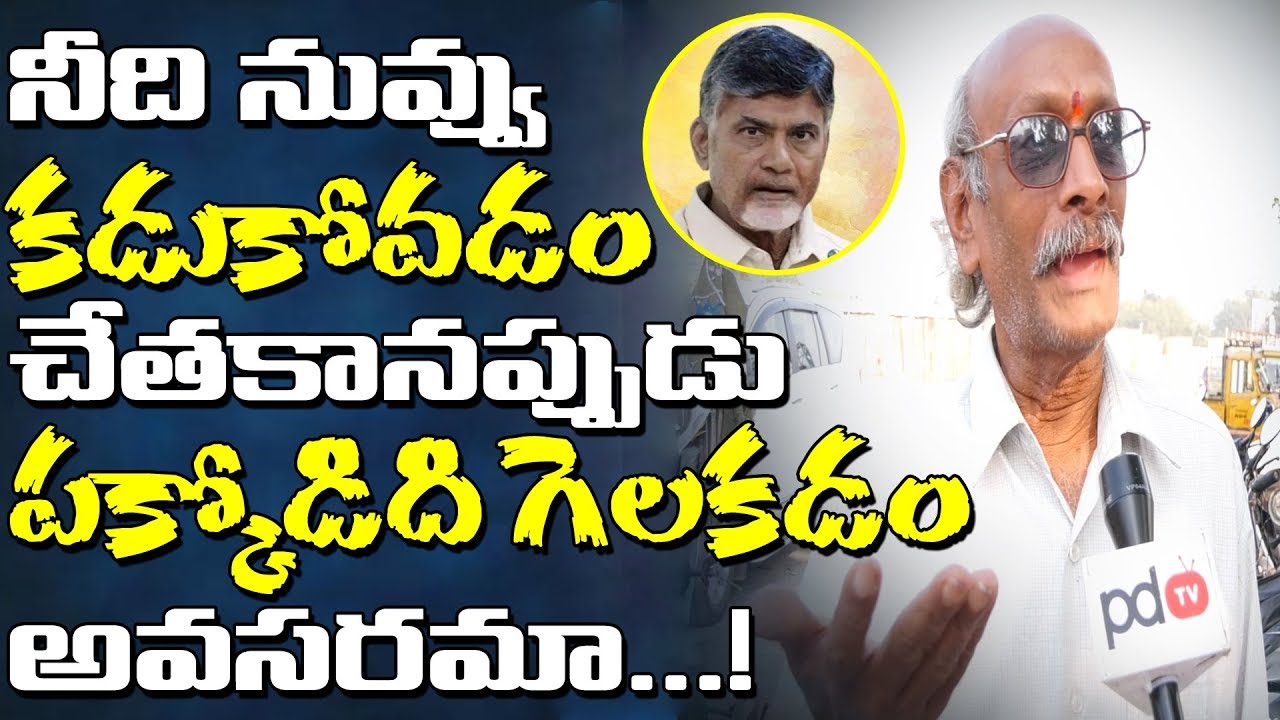 2019 AP Elections | Chandrababu Shock To Vijayawada Public Talk | AP Next CM | Jagan | PDTV News