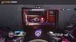 Overwatch D.Va POTG: Quintuple Ultimate!