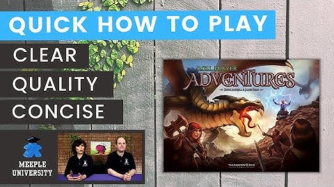 Roll Player Adventures Board Game - Quick How to Play - A Kickstarter Preview
