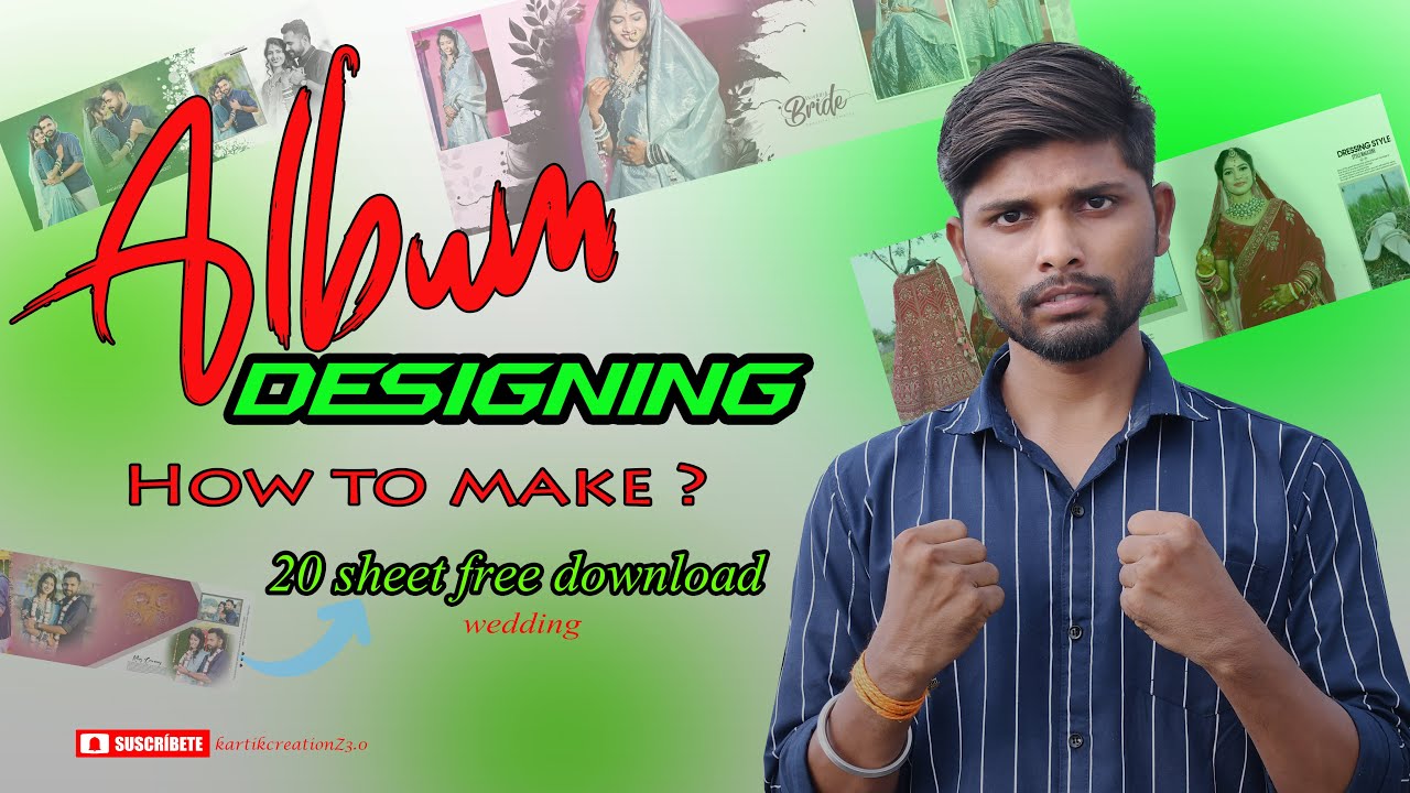 Wedding album designing career complete guidance in hindi - How to create wedding album design