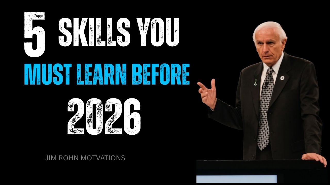 5 Skills That Will Make You Rich in 2026:(Jim rohn,s motivation)
