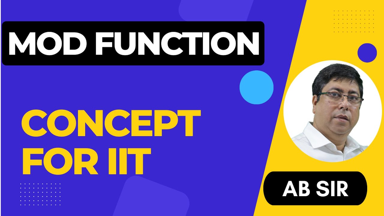 MODULUS FUNCTION FOR JEE I CONCEPT I JEE I Class XI & XII #jee2024 # ...