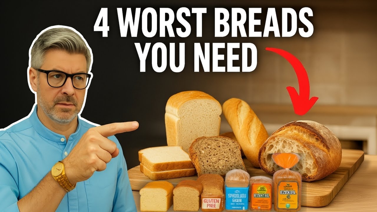 Seniors, 4 Breads You Should NEVER Touch – And 4 You MUST Eat Daily! | Senior Health
