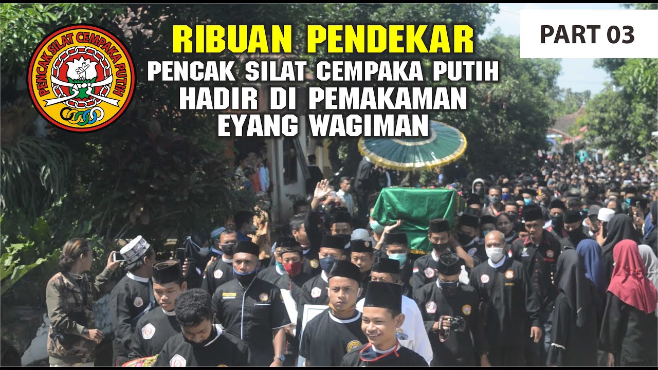 RIBUAN PENDEKAR PSCP ~ HADIR DIPEMAKAMAN EYANG WAGIMAN