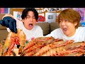 エビ嫌いのGeroに超巨大エビ捌いてもらったらどうなっちゃうの!?!?!?