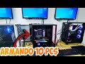 ARMAMOS 10 PC Gamer AL DÍA desde Highpro en NUEVA LINEA DE PRODUCCION