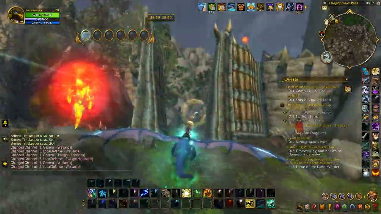 Wow Eastern Kingdoms Race Course Loch Modan Loop Advance Gold