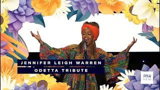Jennifer Leigh Warren performs Odetta's "Movin' It On"