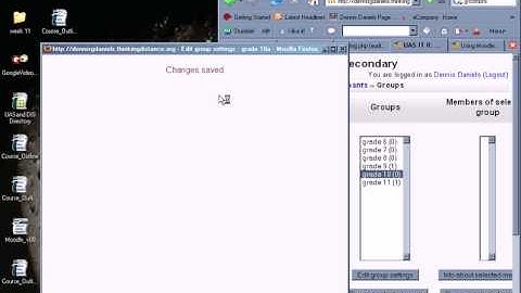 Bug Report/ User Error Moodle Grouping Problems