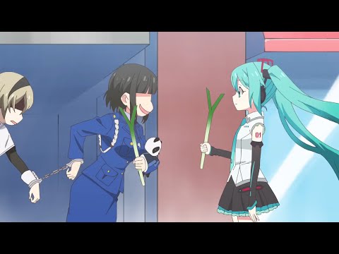 S03E03 2022 邪神ちゃんドロップキック 😈 Jashin-chan Doroppukikku 話初音ミク登場シーン