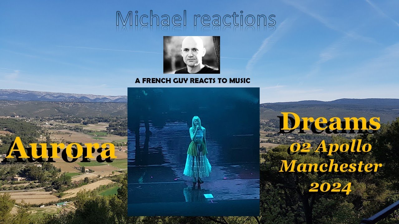 First time Reaction to Aurora Dreams O2 Apollo Manchester 2024 ! So in love with this song !