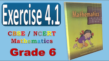 Solution of Exercise 4.1 based on Geometry of Grade 6 | with detail explanation #cbse #igcse #fun