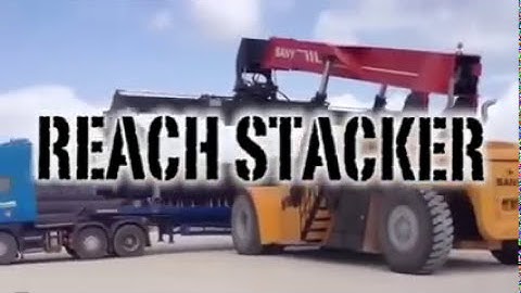 SANY Reach Stacker Unloading Pipe