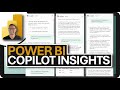 Unveiling Power BI Copilot Insights: AI Analysis!