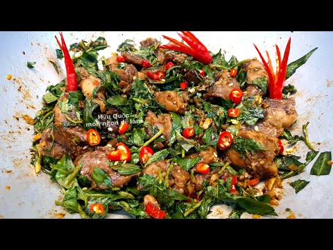 Video THỊT CHUỘT XÀO RAU RĂM món ăn ngon vùng sông nước -... - youtube