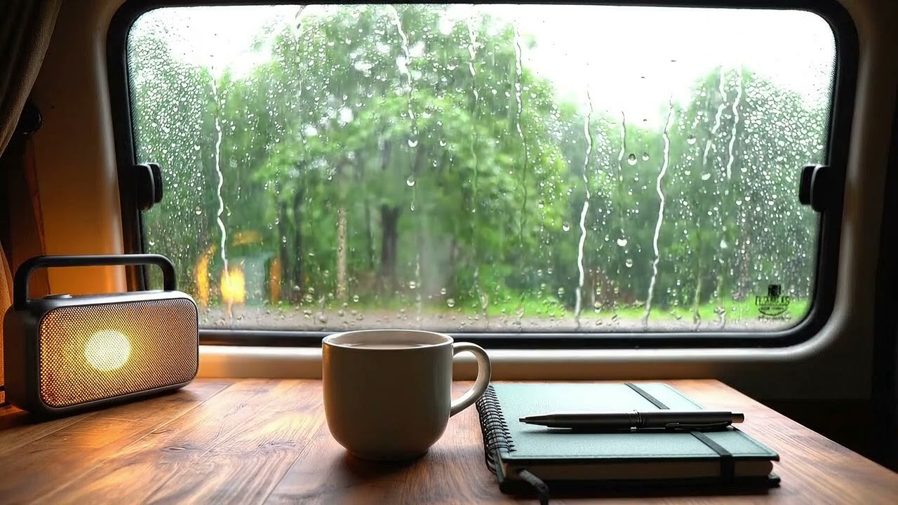 Rainy Day Study Music — Calm Focus & Relaxing Background (1 Hour)