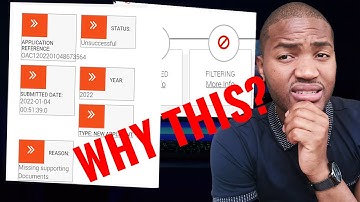 NSFAS Application is Unsuccessful | Missing Supporting Documents // What does my NSFAS Status mean?