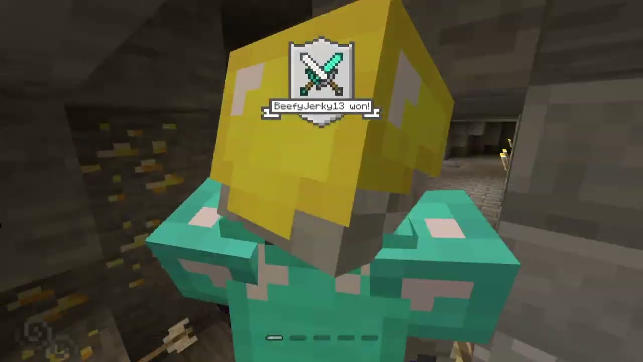 Taking Out A Guy With Full Diamond Armor