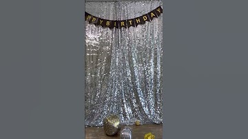 Sequin backdrop, party, birthday party, factory custom made, ready stock