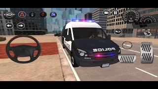 American Police Van Driving: Offline Games No Wifi - Android Gameplay screenshot 4