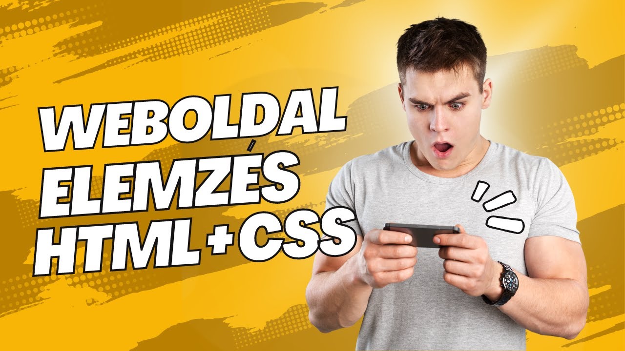 HTML, CSS: különleges projektfeladat elemzése