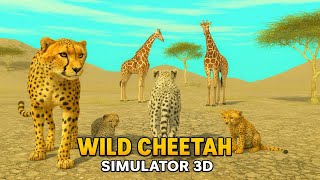 Wild Cheetah Simulator 3D | Master the Ultimate Cheetah Hunt in Stunning 3D #cheetah screenshot 4