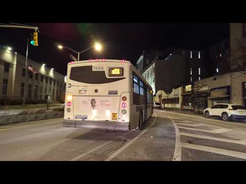 MTA New York City Bus 2011 Orion VII EPA10 7058 On The S51 @ Bay Street & Nick Laporte Place