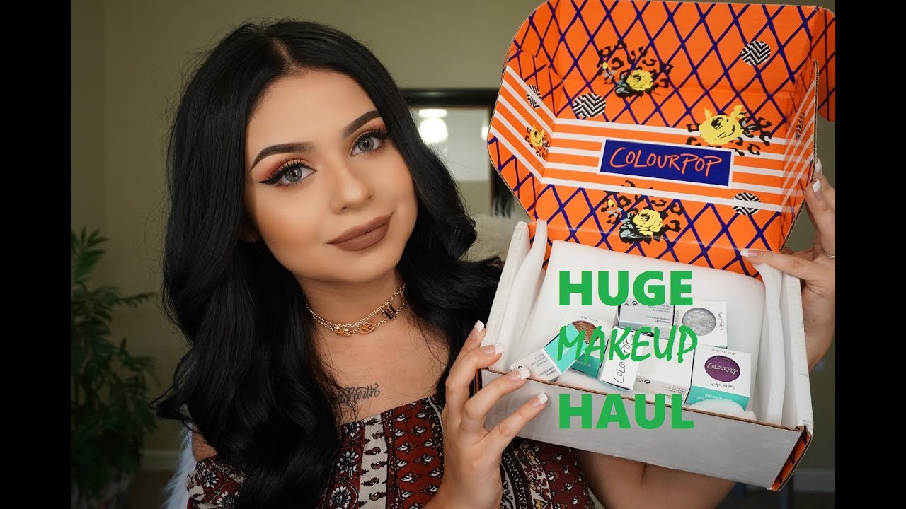 HUGE MAKEUP HAUL / SHOP MISS A, SHOP HUSH, MORPHE, COLOURPOP, GERARD COSMETICS& PRETTY FABULOUS
