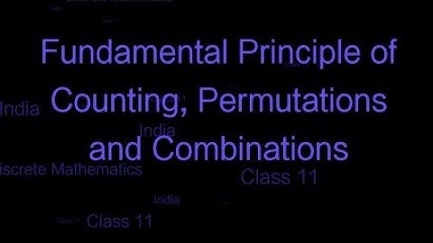 Grade 12 (mathematics) Counting Principles | Pre-Trial Exam |