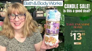 Bath & Body Works $13.95 CANDLE SALE! Is this a good deal? My Picks.