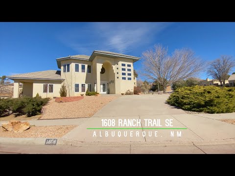 1608 Ranch Trail SE, Albuquerque, NM home video tour