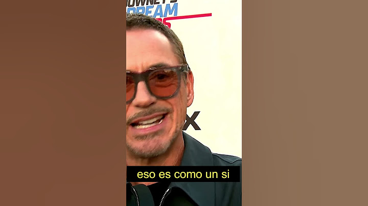 ¿Regresa IRON MAN? Así responde Robert Downey Jr.