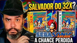 Vacilo Da Sega Por Que Não Lançaram Sega Sonic Arcade No 32X E Sega Saturn? Ia Ajudar Muito