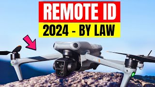 How do you enable Remote ID on DJI Drones?  2024 Mandatory UAV Remote Identification