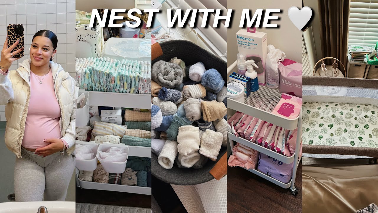 NESTING VLOG: детская стирка, мебель, послеродовая тележка и многое другое 🤍