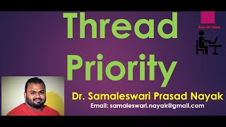 #40.Thread Priority in Java