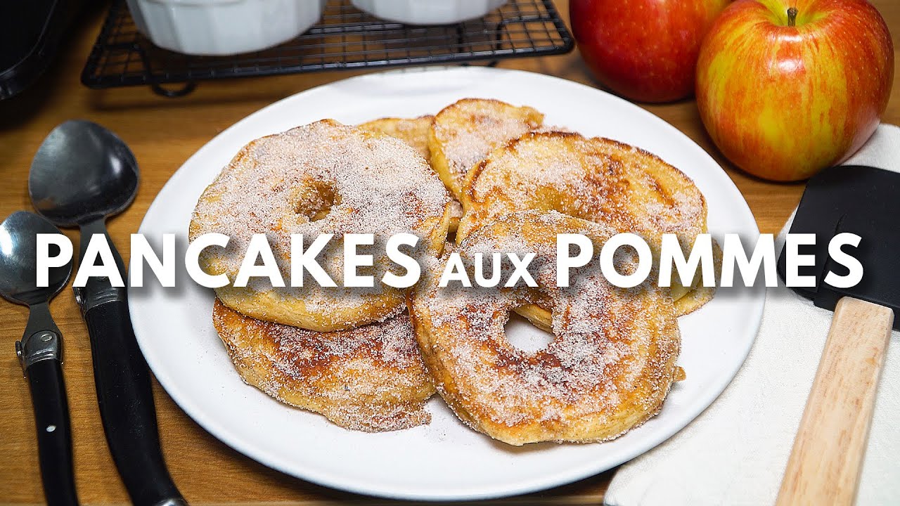 Pancakes aux pommes faciles et délicieux ! 🥞