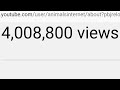 youtube.com/animalsinternet reaches 4.000.000 views